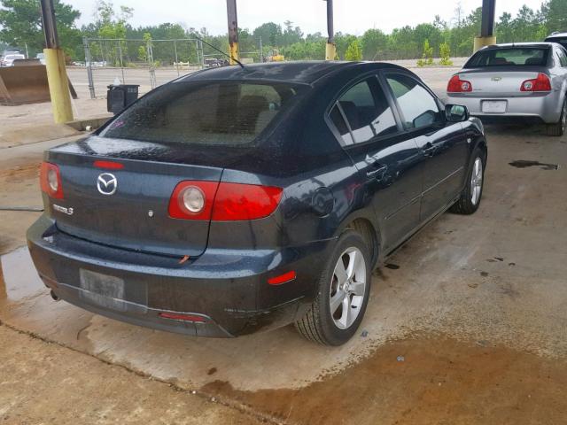 JM1BK12F651336568 - 2005 MAZDA 3 I GRAY photo 4