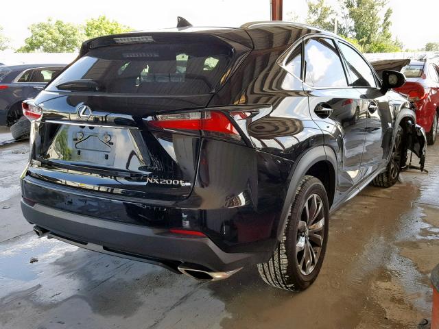 JTJYARBZ5H2083485 - 2017 LEXUS NX 200T BA BLACK photo 4