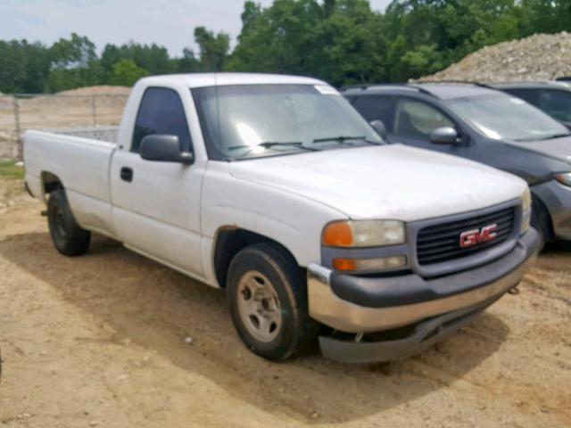 1GTEC14W1YE283346 - 2000 GMC NEW SIERRA WHITE photo 1