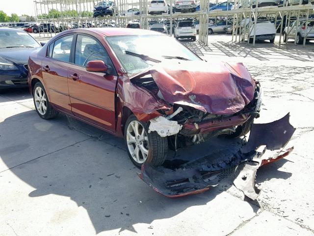 JM1BK32G581152036 - 2008 MAZDA 3 I RED photo 1