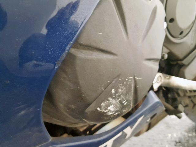 JKAEXEE13EDA16495 - 2014 KAWASAKI EX650 E WHITE photo 12