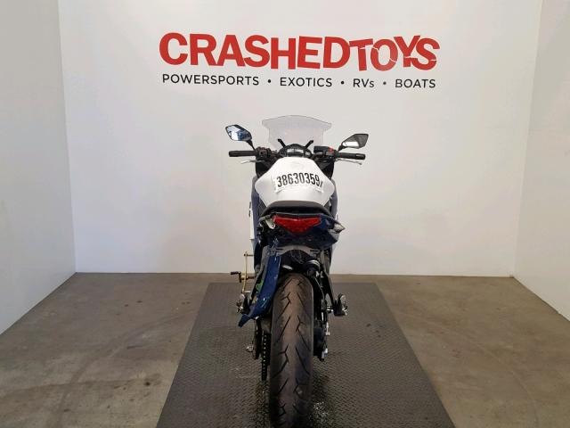 JKAEXEE13EDA16495 - 2014 KAWASAKI EX650 E WHITE photo 4