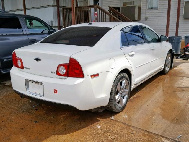 1G1ZH57BX84292368 - 2008 CHEVROLET MALIBU 1LT WHITE photo 4