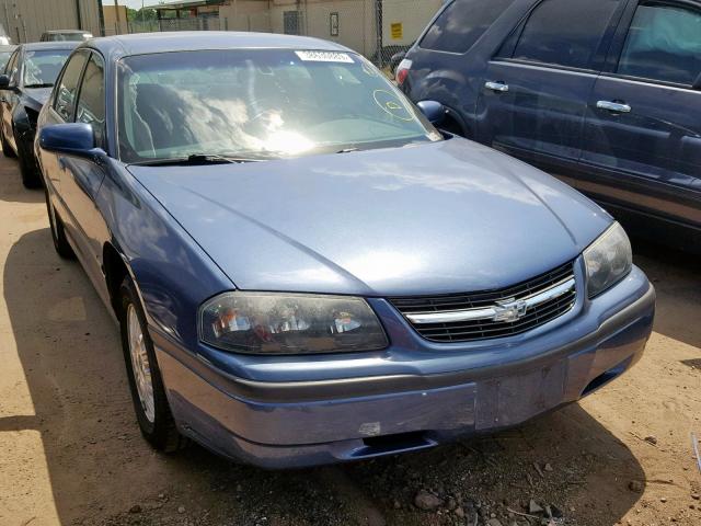 2G1WF55K5Y9170509 - 2000 CHEVROLET IMPALA BLUE photo 1