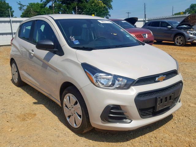 KL8CB6SA3HC840549 - 2017 CHEVROLET SPARK LS TAN photo 1