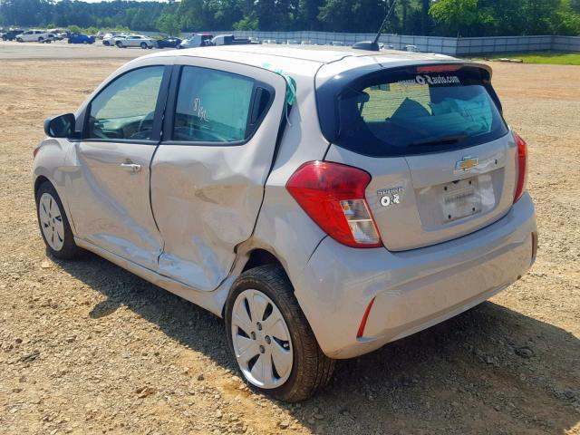 KL8CB6SA3HC840549 - 2017 CHEVROLET SPARK LS TAN photo 3