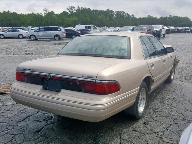 2MELM75W5VX677947 - 1997 MERCURY GRAND MARQ BEIGE photo 4