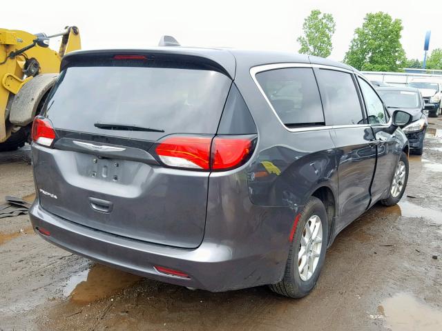 2C4RC1DG6HR513668 - 2017 CHRYSLER PACIFICA T GRAY photo 4