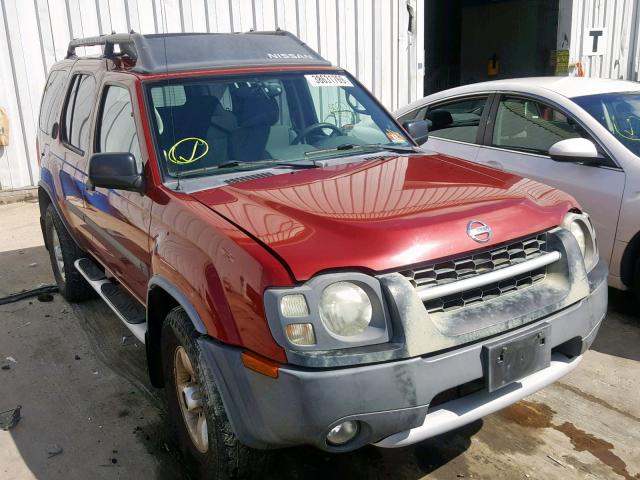 5N1ED28YX4C655699 - 2004 NISSAN XTERRA XE RED photo 1