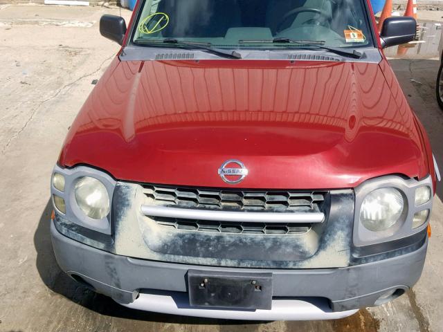 5N1ED28YX4C655699 - 2004 NISSAN XTERRA XE RED photo 9