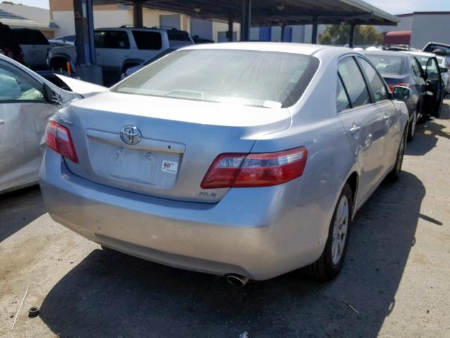 JTNBE46K273026050 - 2007 TOYOTA CAMRY NEW SILVER photo 4