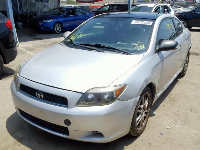 JTKDE177050018641 - 2005 TOYOTA SCION TC 银色 照片 2