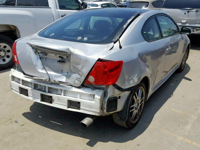 JTKDE177050018641 - 2005 TOYOTA SCION TC 银色 照片 4