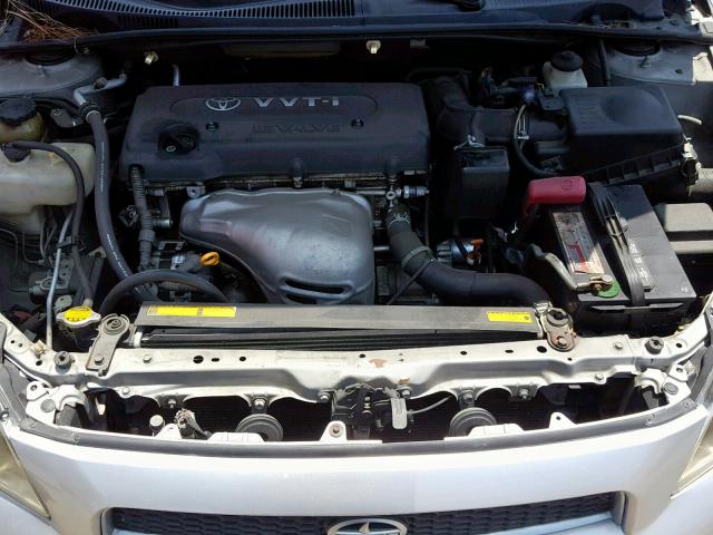JTKDE177050018641 - 2005 TOYOTA SCION TC 银色 照片 7