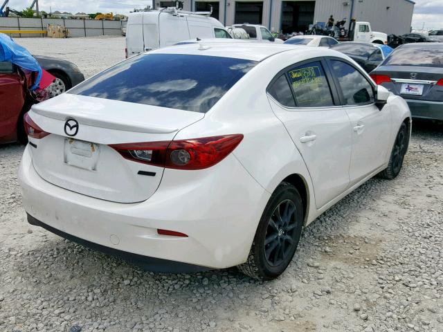 JM1BM1V77E1191006 - 2014 MAZDA 3 TOURING WHITE photo 4