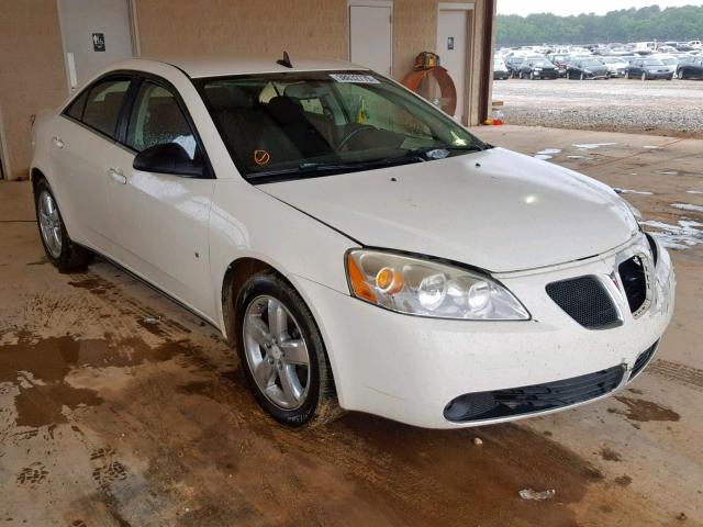 1G2ZH57N184225230 - 2008 PONTIAC G6 GT WHITE photo 1