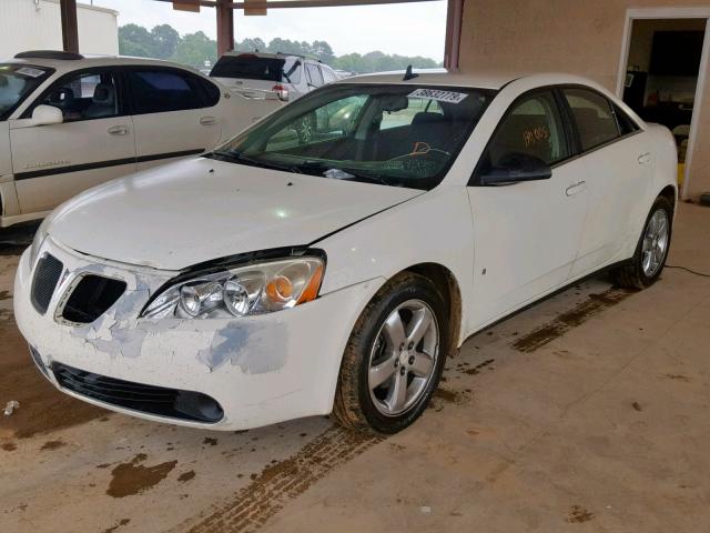 1G2ZH57N184225230 - 2008 PONTIAC G6 GT WHITE photo 2