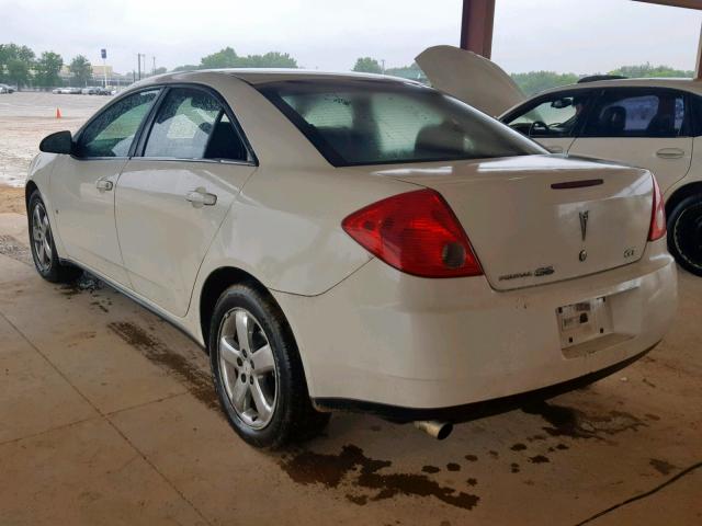 1G2ZH57N184225230 - 2008 PONTIAC G6 GT WHITE photo 3