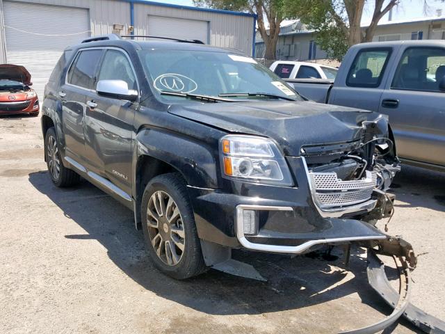 2GKFLVE34H6241097 - 2017 GMC TERRAIN DE BLACK photo 1