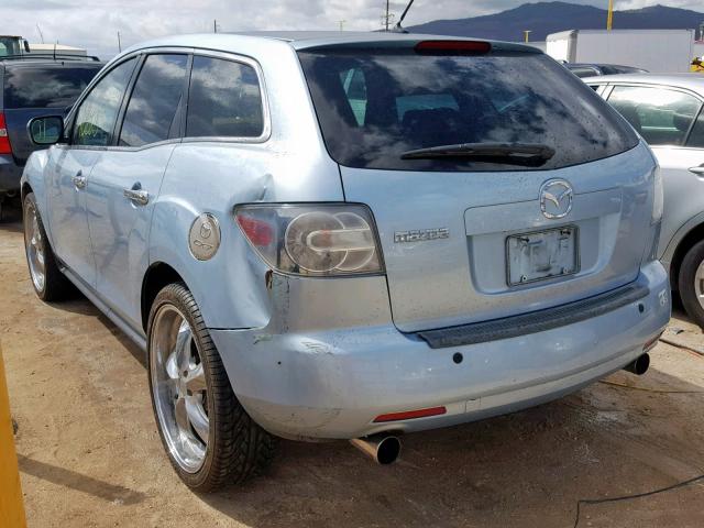 JM3ER293570118339 - 2007 MAZDA CX-7 BLUE photo 3