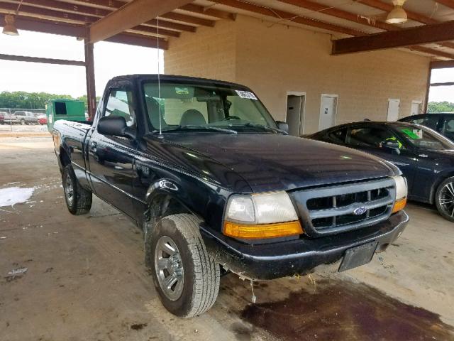 1FTYR10V8YPB43050 - 2000 FORD RANGER BLACK photo 1