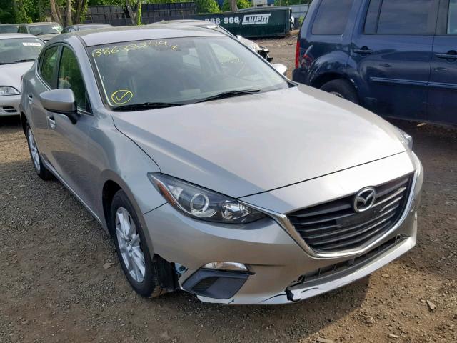 3MZBM1V7XEM119314 - 2014 MAZDA 3 TOURING GRAY photo 1