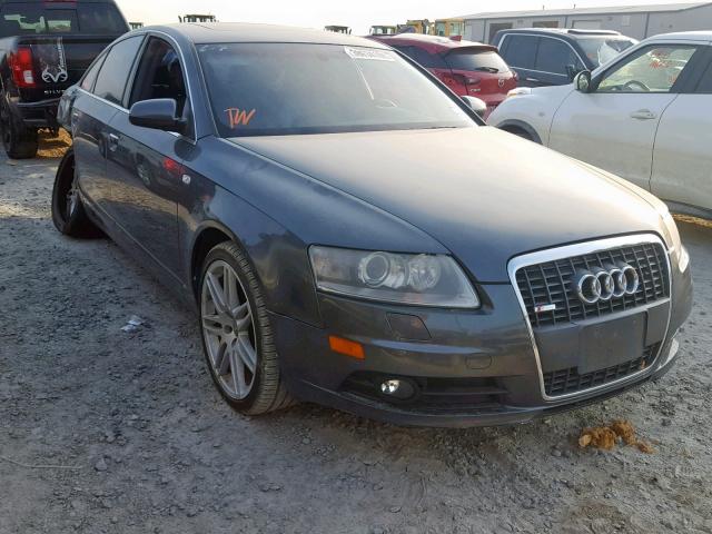 WAUEV94FX8N153264 - 2008 AUDI A6 S-LINE GRAY photo 1