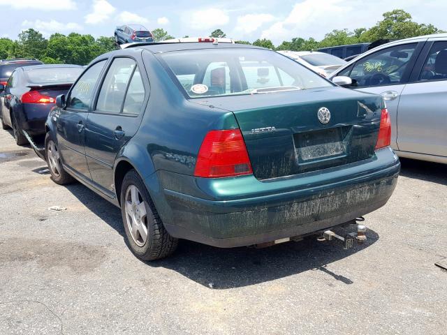 3VWSC29M3XM036013 - 1999 VOLKSWAGEN JETTA GLS GREEN photo 3