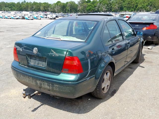 3VWSC29M3XM036013 - 1999 VOLKSWAGEN JETTA GLS GREEN photo 4