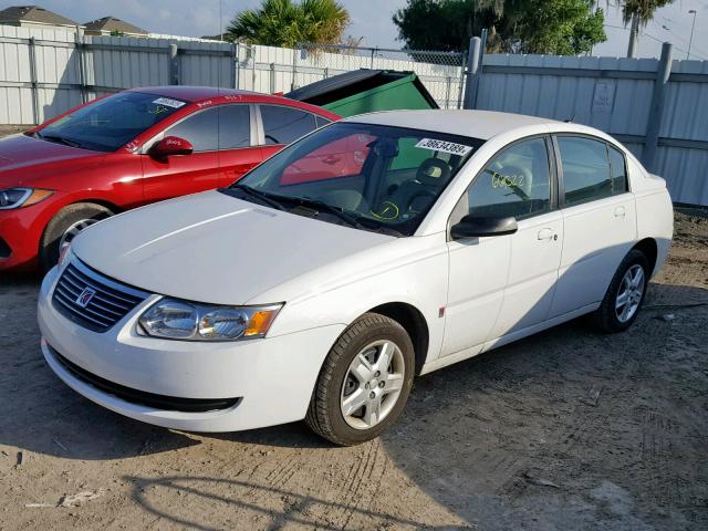 1G8AJ55F47Z158790 - 2007 SATURN ION LEVEL WHITE photo 2