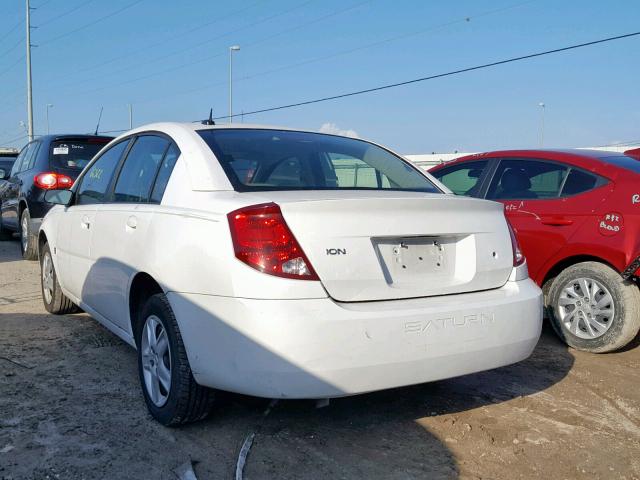 1G8AJ55F47Z158790 - 2007 SATURN ION LEVEL WHITE photo 3