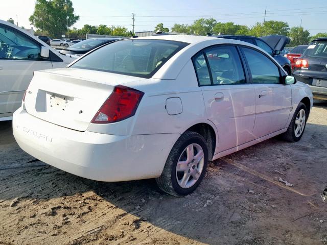1G8AJ55F47Z158790 - 2007 SATURN ION LEVEL WHITE photo 4