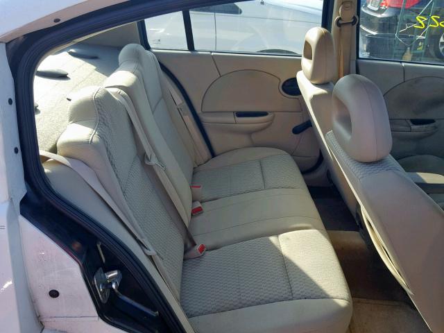 1G8AJ55F47Z158790 - 2007 SATURN ION LEVEL WHITE photo 6