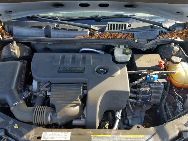 1G8AJ55F47Z158790 - 2007 SATURN ION LEVEL WHITE photo 7