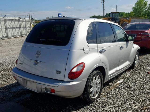 3A4FY58B97T587182 - 2007 CHRYSLER PT CRUISER SILVER photo 4