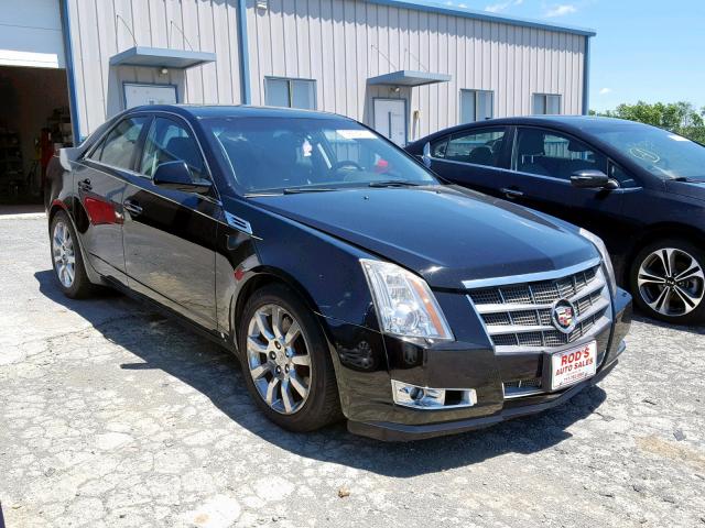 1G6DT57V280134918 - 2008 CADILLAC CTS HI FEA BLACK photo 1