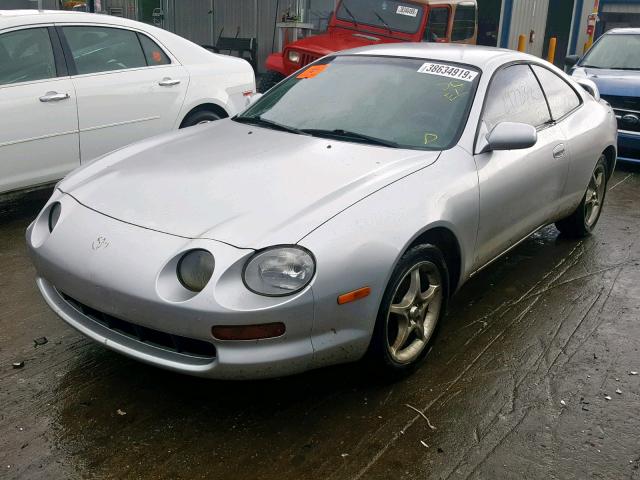 JT2AT00N0S0042588 - 1995 TOYOTA CELICA BAS SILVER photo 2
