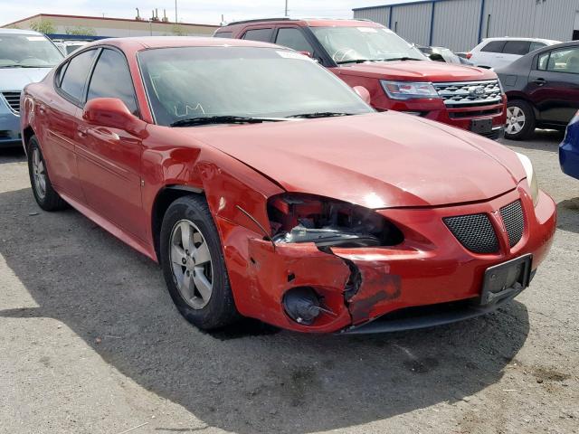 2G2WP552681174687 - 2008 PONTIAC GRAND PRIX RED photo 1