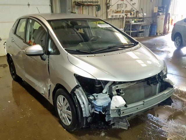 JHMGK5H55GX014692 - 2016 HONDA FIT LX SILVER photo 1