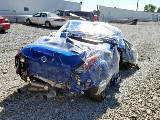 JN1AZ34E13T001181 - 2003 NISSAN 350Z COUPE BLUE photo 4