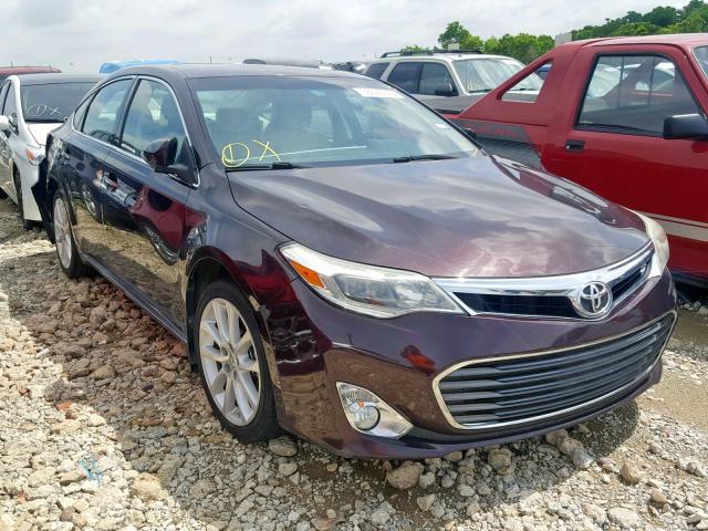 4T1BK1EB8DU045247 - 2013 TOYOTA AVALON BAS BURGUNDY photo 1