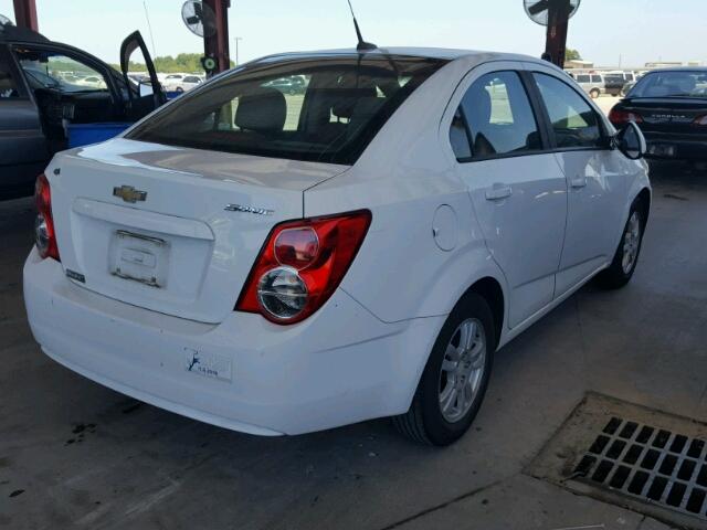 1G1JA5SH5C4218510 - 2012 CHEVROLET SONIC LS 白色 照片 4