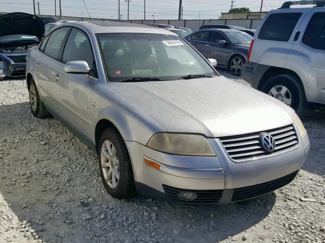 WVWPD63B64P152154 - 2004 VOLKSWAGEN PASSAT GLS SILVER photo 1