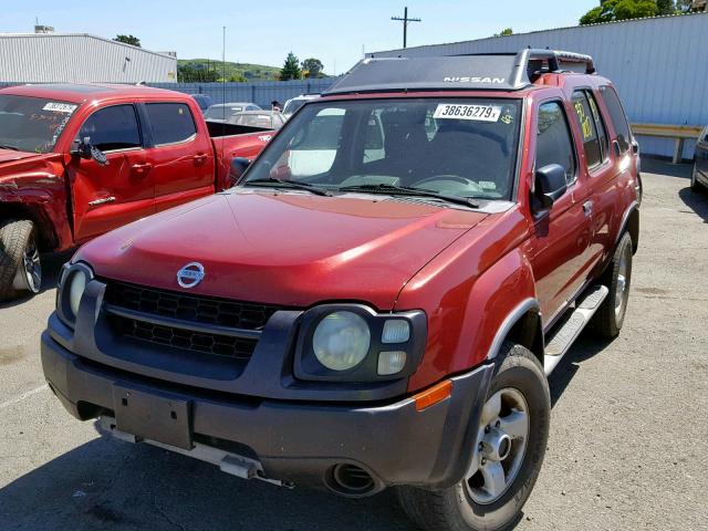 5N1ED28Y04C617270 - 2004 NISSAN XTERRA XE MAROON photo 2