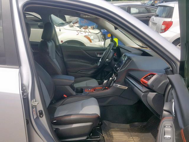 JF2SKAPC0KH454828 - 2019 SUBARU FORESTER S Gümüş foto 5