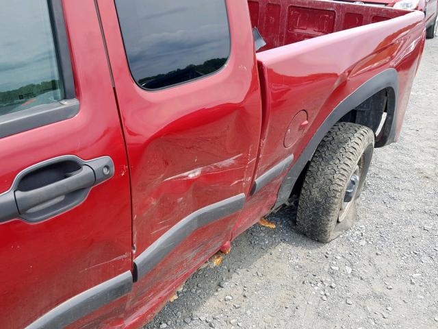 1GCDT198768239417 - 2006 CHEVROLET COLORADO MAROON photo 9