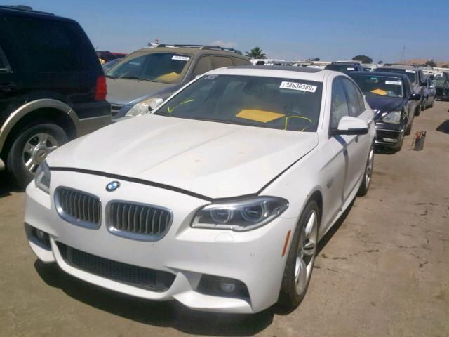 WBAXA5C52GG042295 - 2016 BMW 535 D WHITE photo 2