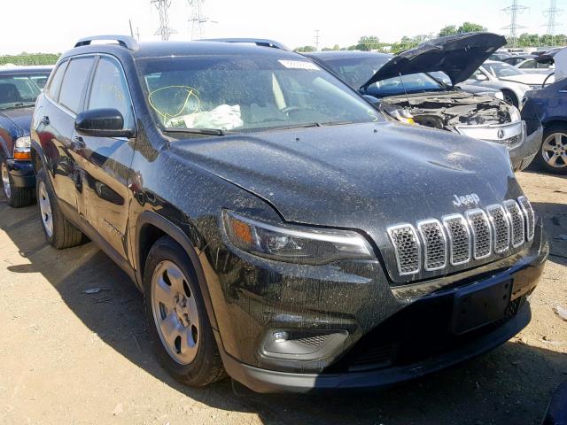 1C4PJLCB3KD108800 - 2019 JEEP CHEROKEE L BLACK photo 1