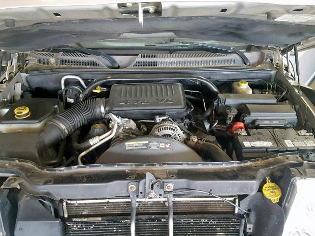 1J8HG48N66C232267 - 2006 JEEP COMMANDER SILVER photo 7