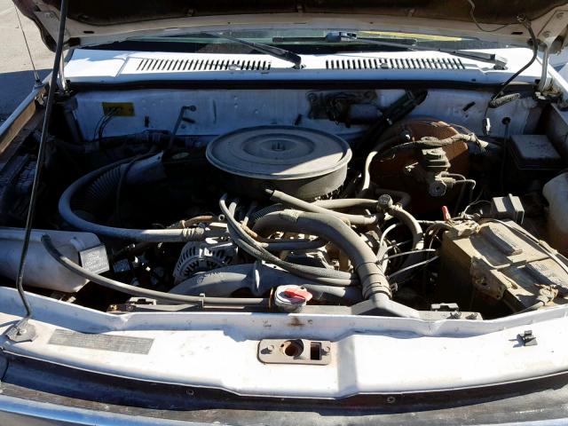 1B7FL26YXNS526318 - 1992 DODGE DAKOTA WHITE photo 7